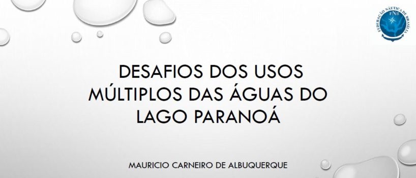 FNB defende respeito às cotas do Lago Paranoá